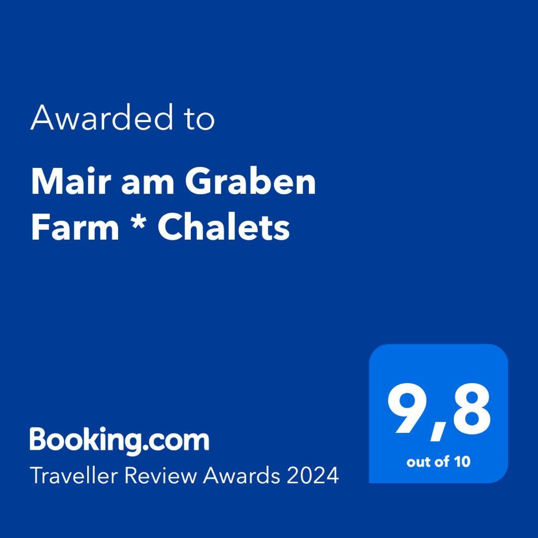 טרנטו Mair Am Graben Farm * Chalets מראה חיצוני תמונה